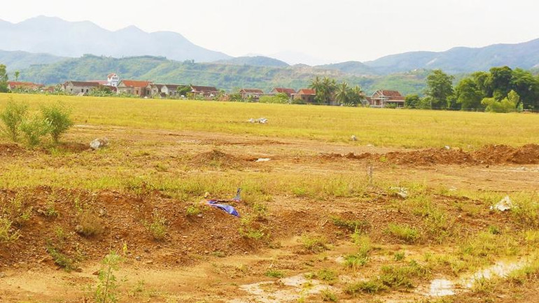 Một dự án giữ đất nhưng không triển khai tại Quảng Bình.
