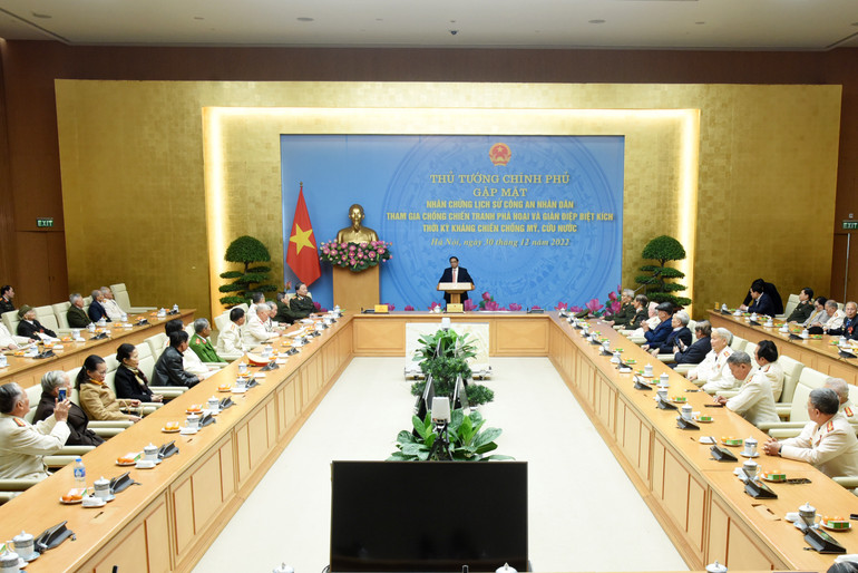 Quang cảnh buổi gặp mặt.