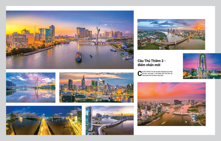 Tác phẩm "Bộ ảnh Cầu Thủ Thiêm 2 - điểm nhấn mới" của tác giả Nguyễn Ngọc Thiện. Tác phẩm "Bộ ảnh Cầu Thủ Thiêm 2 - điểm nhấn mới" của tác giả Nguyễn Ngọc Thiện.