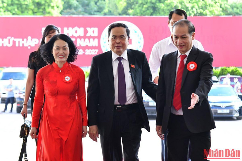 Phó Chủ tịch Thường trực Quốc hội Trần Thanh Mẫn đến dự đại hội.