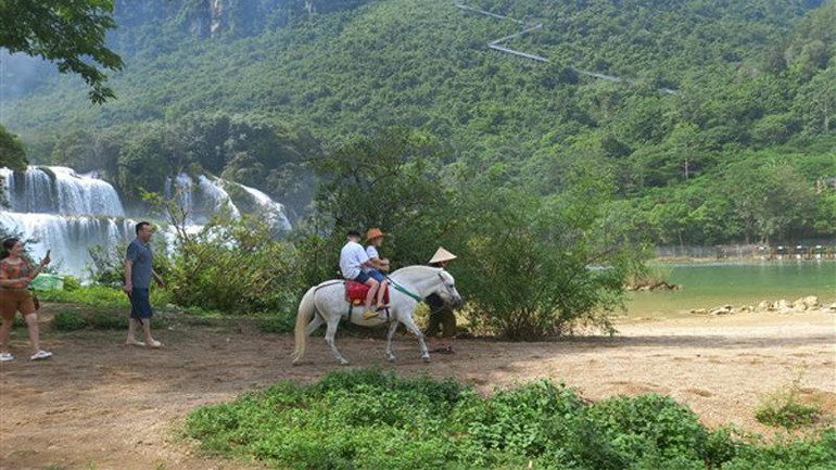 Trải nghiệm cưỡi ngựa, chụp ảnh.