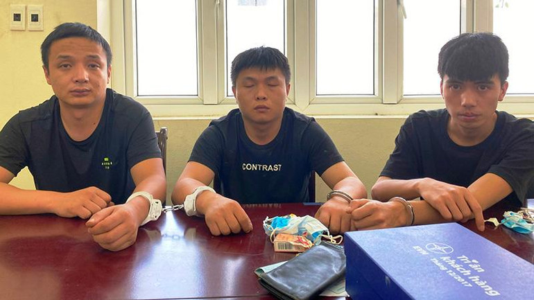 Đối tượng người Trung Quốc nhập cảnh trái phép vào Việt Nam bị bắt giữ.