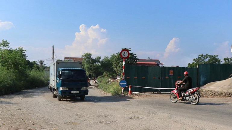 Dự án Đầu tư xây dựng Cầu Nét, đường tỉnh lộ 295, nối địa phận huyện Yên Phong và thành phố Từ Sơn, tỉnh Bắc Ninh gặp khó khăn do không giải phóng được mặt bằng.