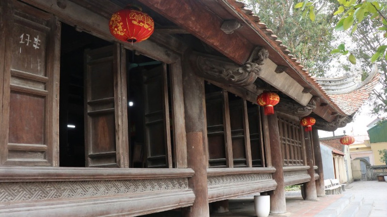 Sau gần 300 năm, nhờ được bảo tồn, trùng tu, đình Đình Bảng vẫn giữ gần như nguyên vẹn.