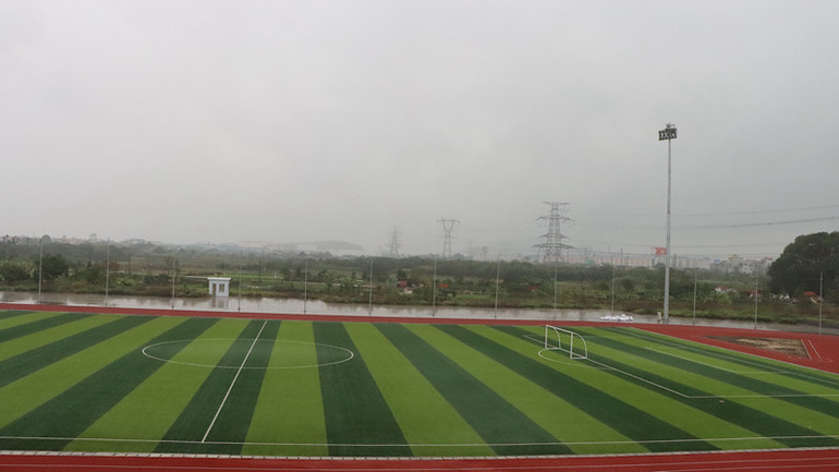 Sân vận động thành phố Từ Sơn nơi diễn ra giải đấu.