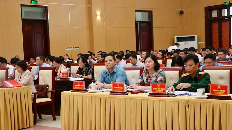 Các đại biểu dự Hội nghị.