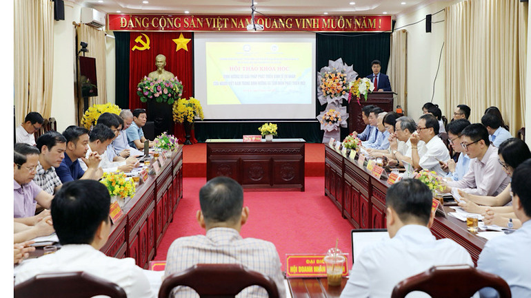 Quang cảnh hội thảo.