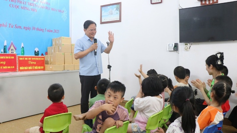 Bí thư Tỉnh ủy Bắc Ninh gửi lời chúc mừng Ngày Quốc tế Thiếu nhi tới các em nhỏ.