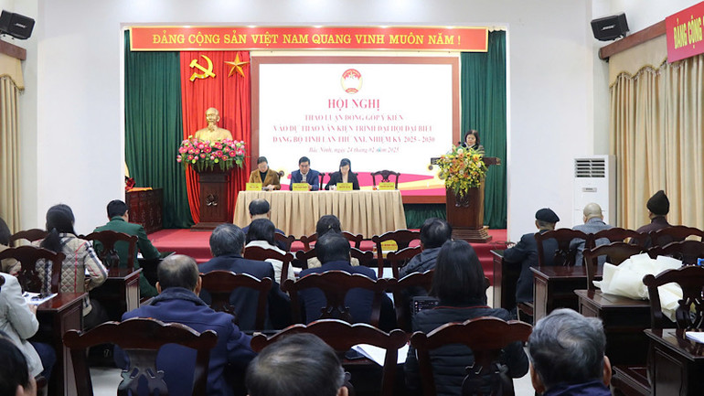 Quang cảnh hội nghị.