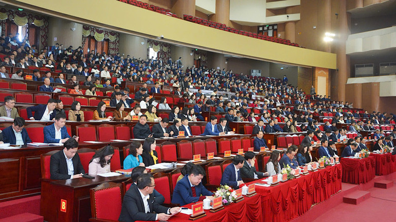 Quang cảnh hội nghị.