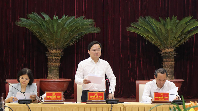 Đồng chí Bí thư Tỉnh ủy Bắc Ninh yêu cầu rà soát, chỉ rõ cơ quan, cán bộ đùn đẩy, né tránh, không hoàn thành nhiệm vụ.