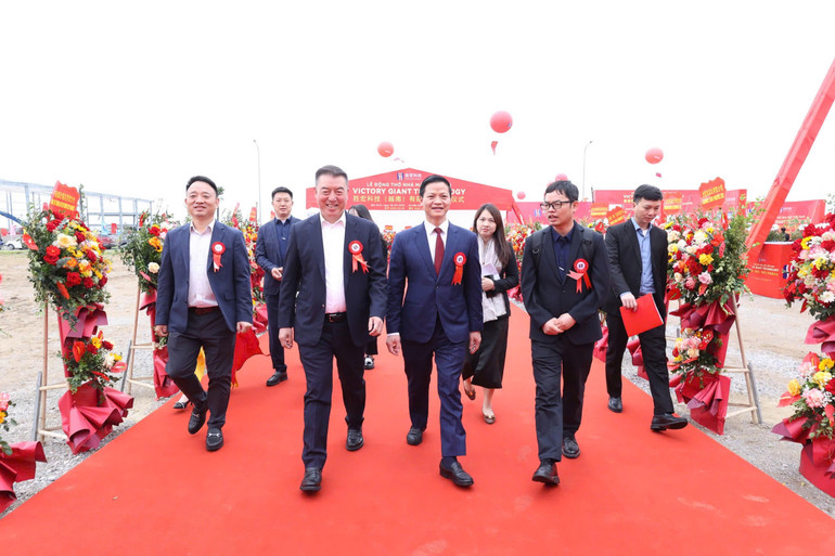 Động thổ hai dự án công nghệ cao có tổng vốn hơn 640 triệu USD tại tỉnh Bắc Ninh ảnh 1