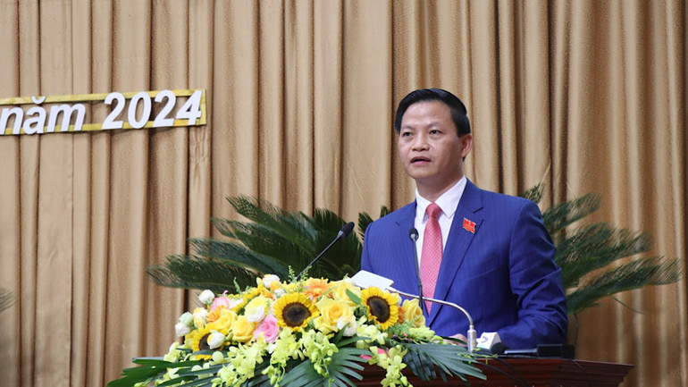 Đồng chí Vương Quốc Tuấn, Ủy viên dự khuyết Trung ương Đảng, Phó Bí thư Tỉnh ủy, Chủ tịch Ủy ban nhân dân tỉnh Bắc Ninh.