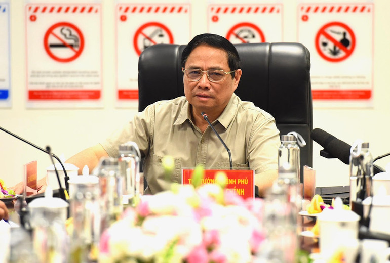 Thủ tướng Phạm Minh Chính Phát biểu.