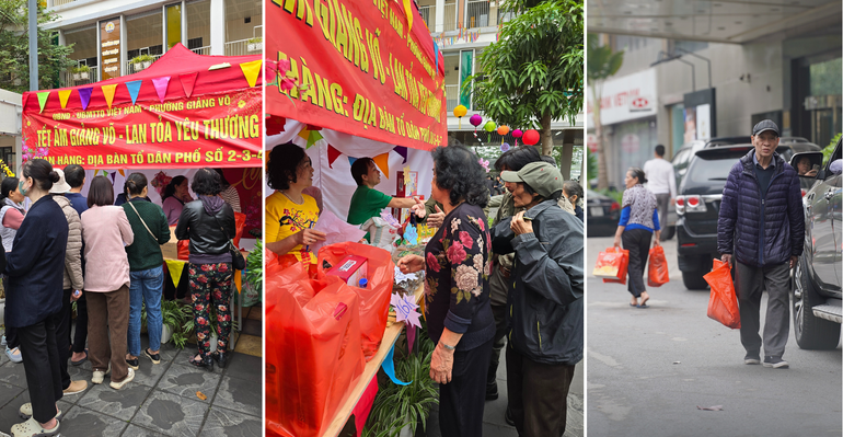 Những phần quà từ chương trình hy vọng sẽ giúp đỡ phần nào cho cuộc sống của người dân trong những ngày xuân Giáp Thìn đang kề cận.