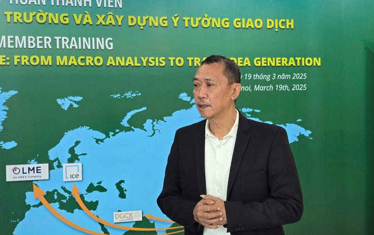 Ông Heryono Hadi Prasetyo - Phó Chủ tịch Phụ trách phát triển thị trường hàng hóa, Cơ quan Quản lý Giao dịch hàng hóa kỳ hạn Indonesia.