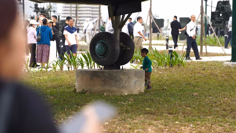 Không gian trưng bày khơi gợi sự tò mò khám phá của các bạn nhỏ.