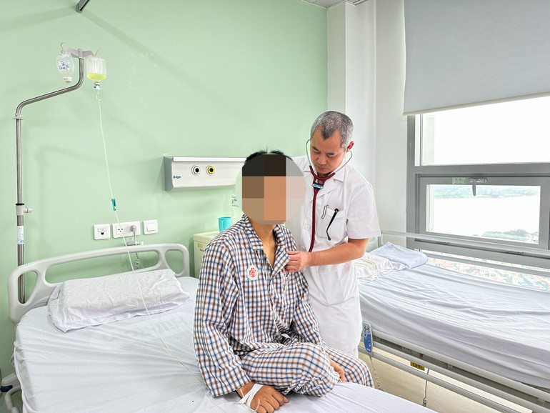 Sức khỏe của bệnh nhân ổn định, hồi phục tốt.