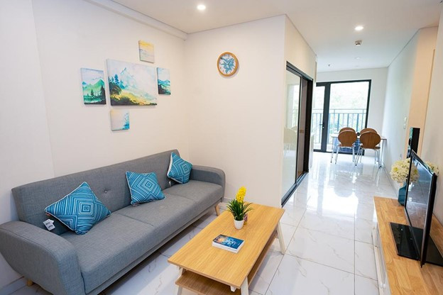 Hình ảnh căn hộ mẫu 2 phòng ngủ tại Dự án nhà ở xã hội của Viglacera tại Bắc Ninh.