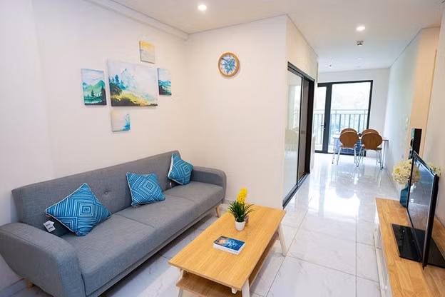 Hình ảnh căn hộ mẫu 2 phòng ngủ tại Dự án nhà ở xã hội của Viglacera tại Bắc Ninh.