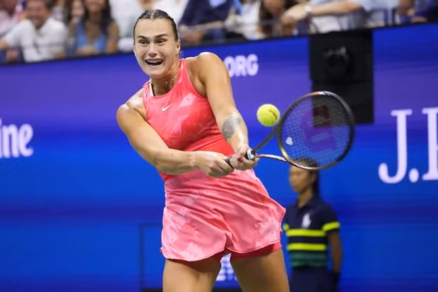 Aryna Sabalenka để lại tiếc nuối khi đã có sự khởi đầu thuận lợi. (Nguồn: AP)