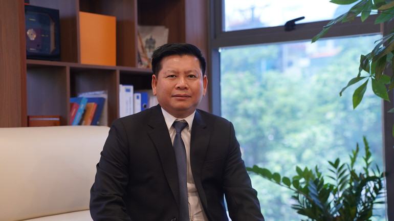 PGS, TS Đinh Văn Châu, Hiệu trưởng Trường đại học Điện lực chia sẻ về hướng đi "đón đầu" nhu cầu thị trường nhân lực.