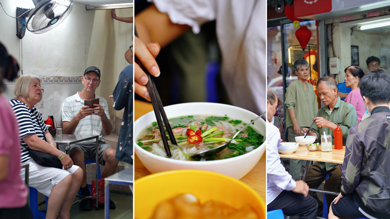 Hãy ghé thăm để thấy các chủ quán trên phố Báo Khánh nói tiếng Anh "siêu" thế nào nhé.