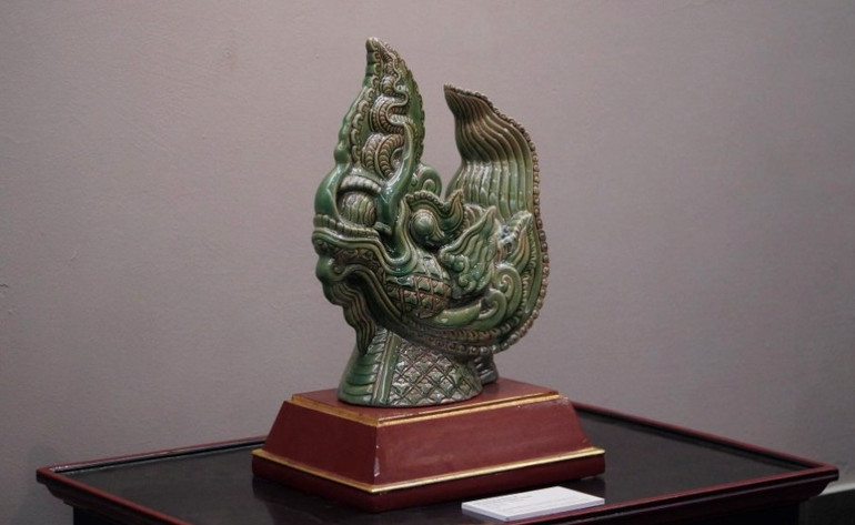 Tác phẩm “ Đầu rồng phỏng cổ” - quà tặng Tổng thống Barack Obama năm 2016.