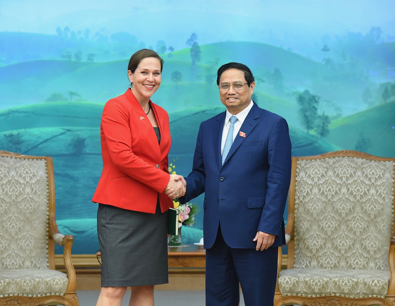 Hai bên nhấn mạnh ý nghĩa của việc nâng cấp quan hệ Việt Nam-Hoa Kỳ lên Đối tác Chiến lược toàn diện,