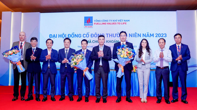 PV GAS với các vị trí lãnh đạo mới.
