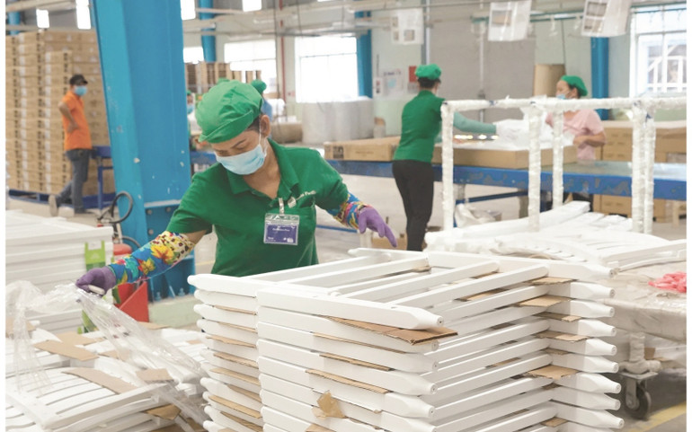 Liên kết là giải pháp để nâng cao sức cạnh tranh cho sản phẩm gỗ xuất khẩu.