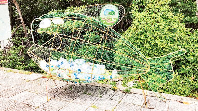 Những chú cá "xin cho em chai nhựa" đáng yêu này đang góp phần mang lại môi trường du lịch không rác thải nhựa cho vùng Đất Mũi.