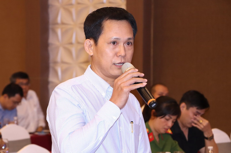 Đại diện doanh nghiệp kiến nghị tháo gỡ về thủ tục thẩm định phòng cháy, chữa cháy tại cơ sở.