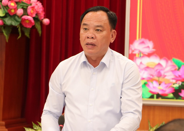 Phó Bí thư Tỉnh ủy, Chủ tịch Ủy ban nhân dân tỉnh Đồng Nai Võ Tấn Đức đề nghị các ngành, địa phương cần tập trung đẩy nhanh tiến độ các dự án trọng điểm.