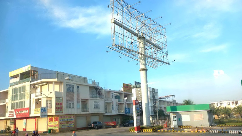 Một góc dự án khu dân cư Phước Thái, phường Tam Phước, thành phố Biên Hòa.