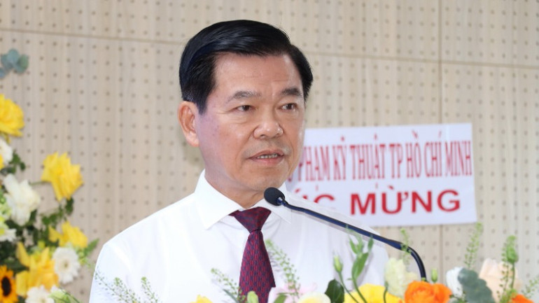 Bí thư Tỉnh ủy Đồng Nai Nguyễn Hồng Lĩnh phát biểu tại sự kiện.