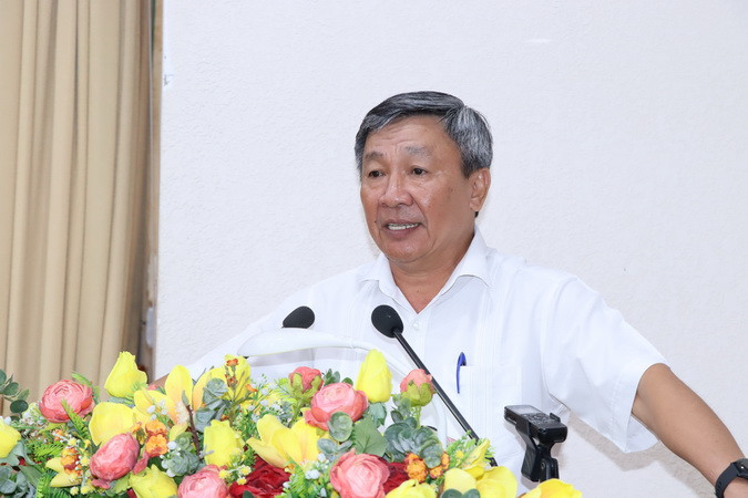 Đồng chí Hồ Thanh Sơn, Phó Bí thư Thường trực Tỉnh ủy Đồng Nai phát biểu chỉ đạo. Đồng chí Hồ Thanh Sơn, Phó Bí thư Thường trực Tỉnh ủy Đồng Nai phát biểu chỉ đạo.