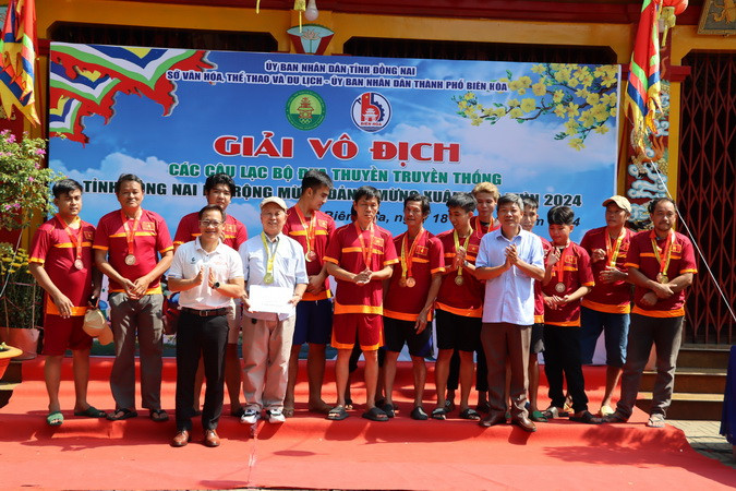 Đội trẻ An Hòa đạt giải nhất cự ly 1.000m hệ trong tỉnh.