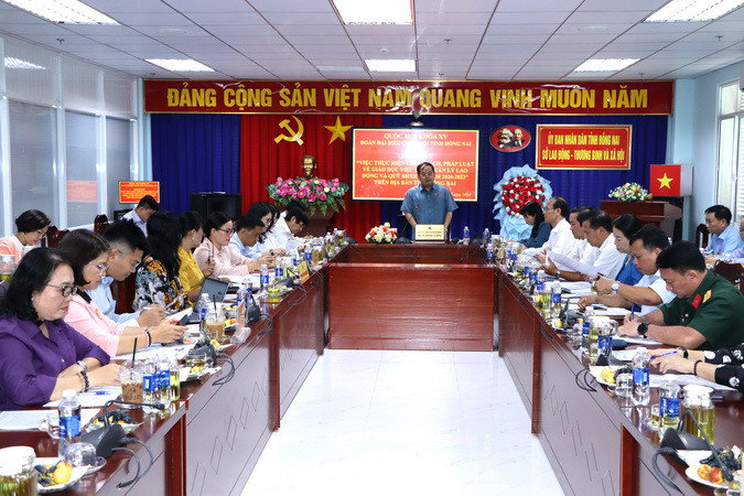 Quang cảnh buổi giám sát.