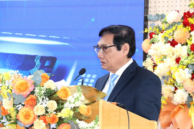 Phó Chủ tịch Ủy ban nhân dân tỉnh Đồng Nai Nguyễn Sơn Hùng phát biểu tại sự kiện.