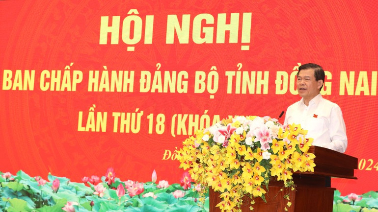 Bí thư Tỉnh ủy Đồng Nai Nguyễn Hồng Lĩnh đề nghị đội ngũ cán bộ hành động bứt phá, tạo sức bật mới cho sự phát triển.