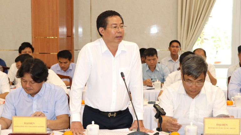 Tổng Giám đốc ACV Nguyễn Tiến Việt cho biết, Cảng hàng không quốc tế Long Thành giai đoạn 1 đang cần 4,9 triệu m3 đá trong năm nay.