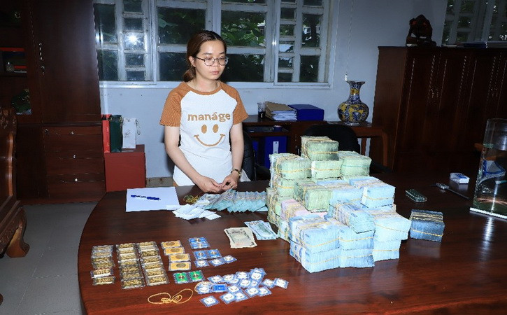 Thu giữ nhiều vật chứng liên quan của Công ty Lộc Phúc.