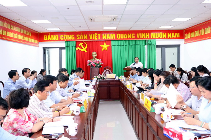 Quang cảnh buổi giám sát.