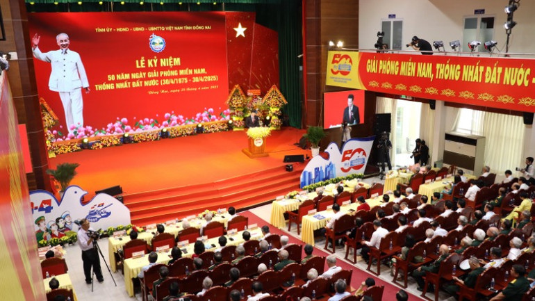 Quang cảnh buổi Lễ kỷ niệm.
