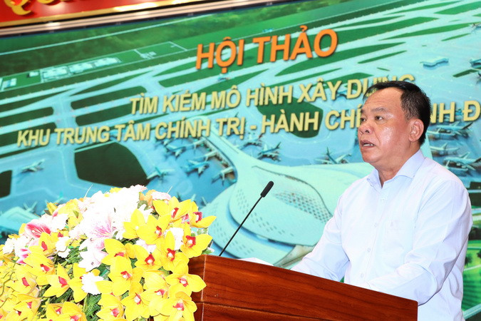 Chủ tịch Ủy ban nhân dân tỉnh Đồng Nai Võ Tấn Đức cho rằng, cần phải xác định quy mô Trung tâm chính trị-hành chính tỉnh xứng tầm.