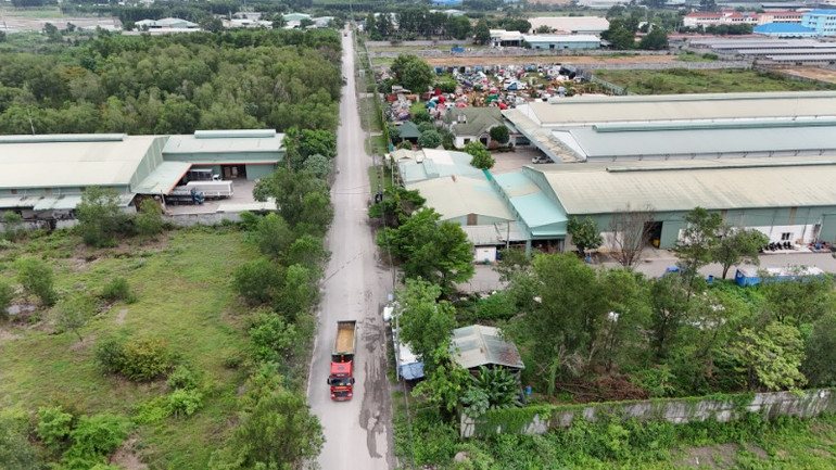 Đường Suối Sao 2, ấp Lộ Đức, xã Hố Nai 3, huyện Trảng Bom.