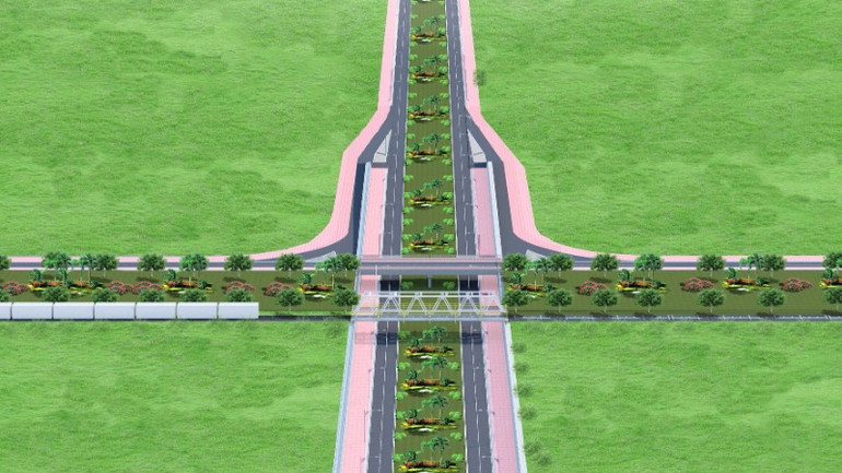 Phối cảnh tuyến đường Vành đai 1 thành phố Long Khánh.