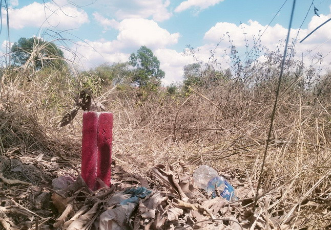 Cắm mốc bàn giao đất hộ bà Đỗ Thị Lan. Cắm mốc bàn giao đất hộ bà Đỗ Thị Lan.