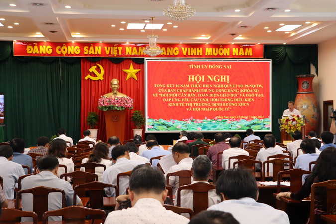 Quang cảnh hội nghị.